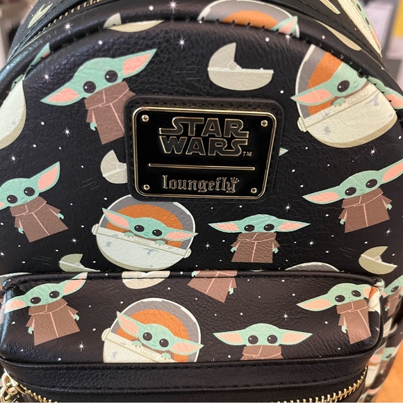 Loungefly Bags Authentic Loungefly Mini Backpack Baby Yoda Poshmark